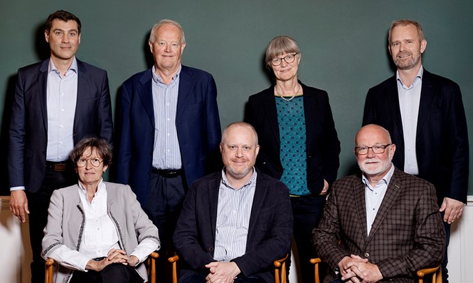 Billede af Reformkommissionens 7 medlemmer